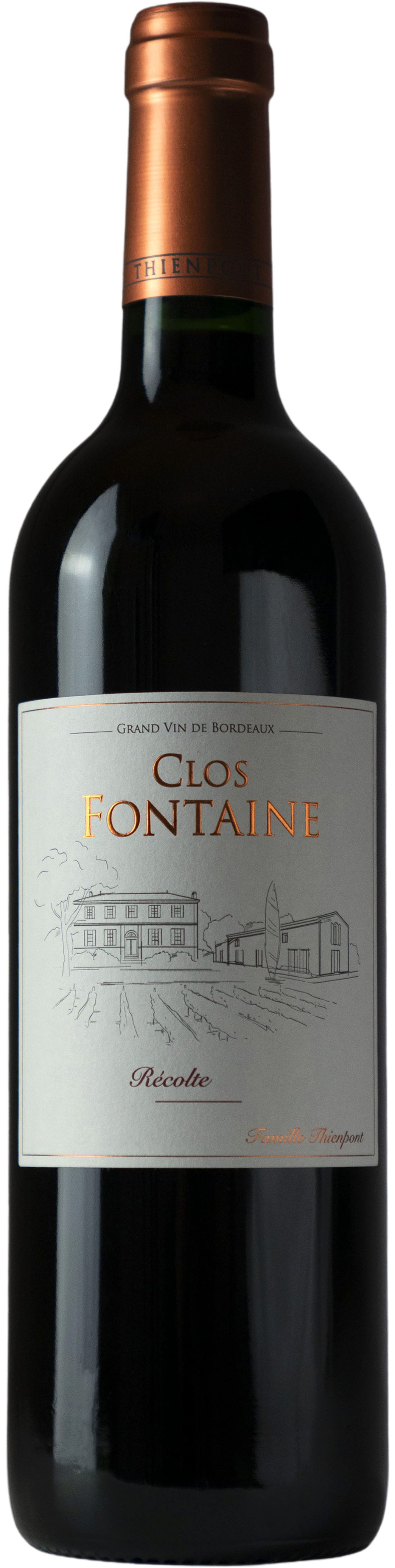 2016 Château Clos Fontaine AOC 0.75l