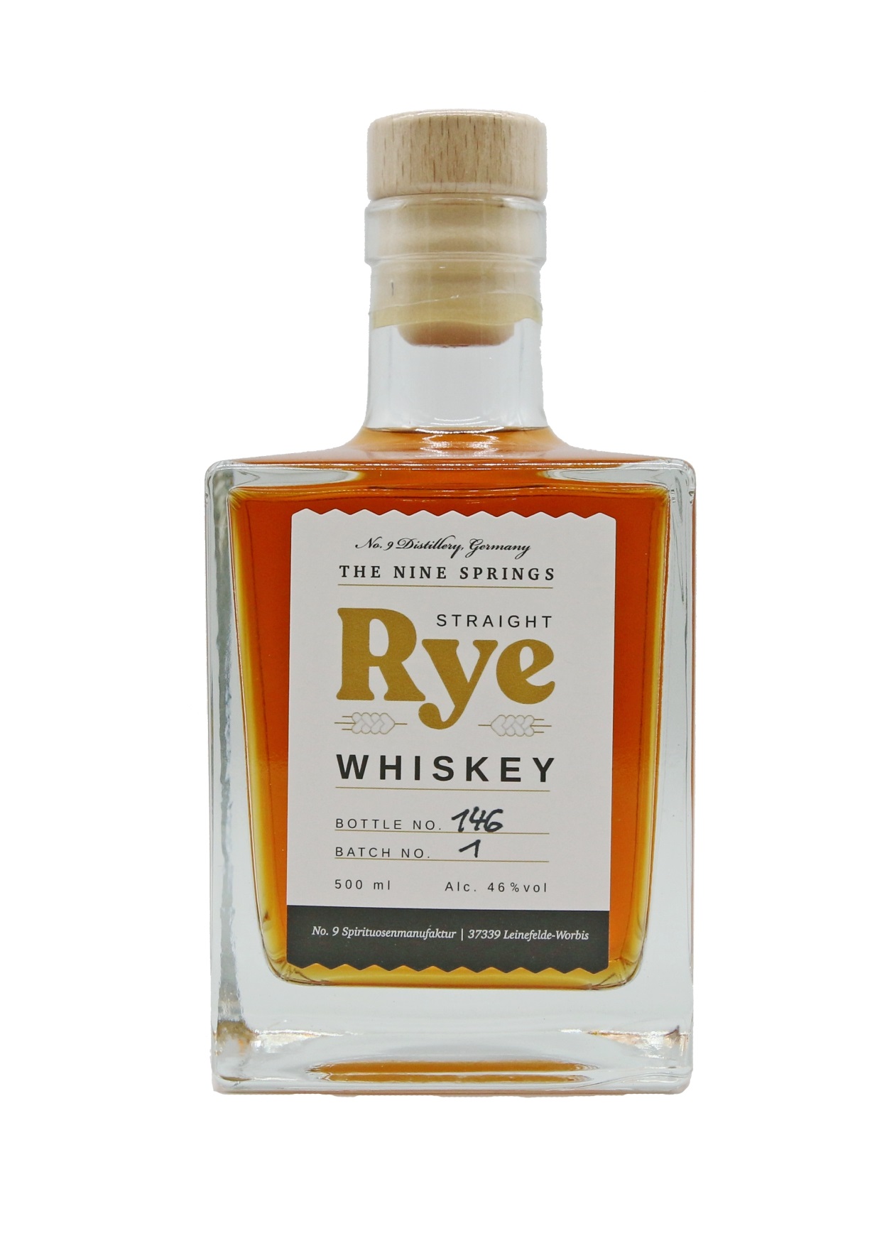 Whiskey Rye 46% 0.5l
